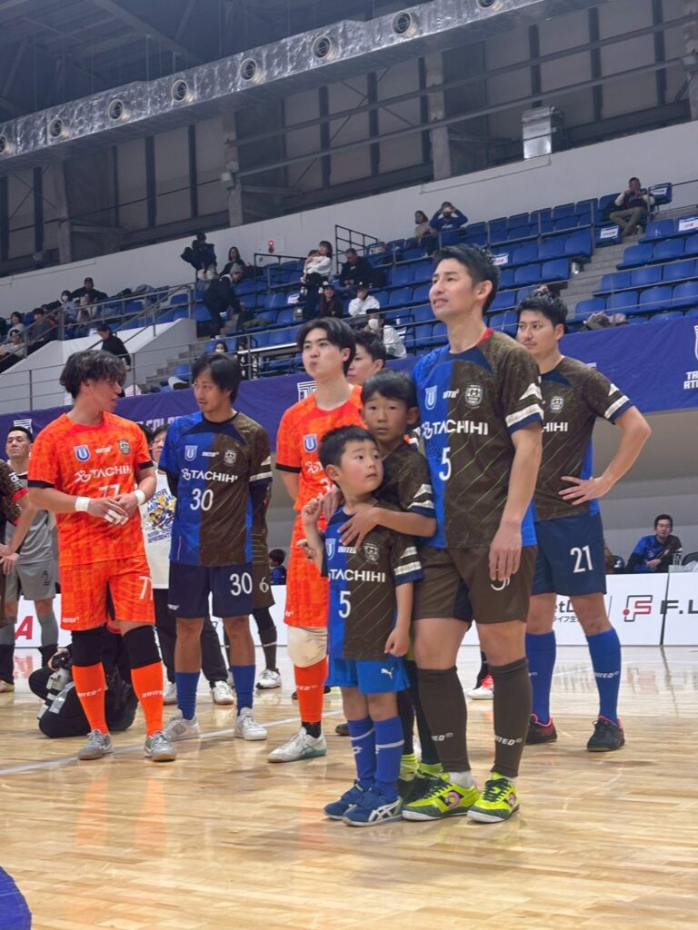 立川アスレティックFC  皆本晃選手　引退